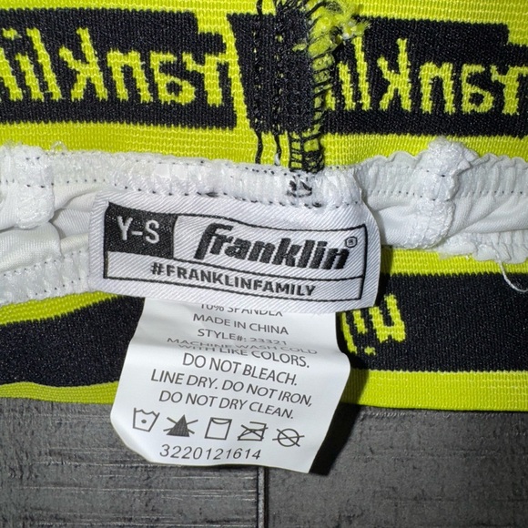 Franklin Youth Sliding Shorts - White - Picture 3 of 4